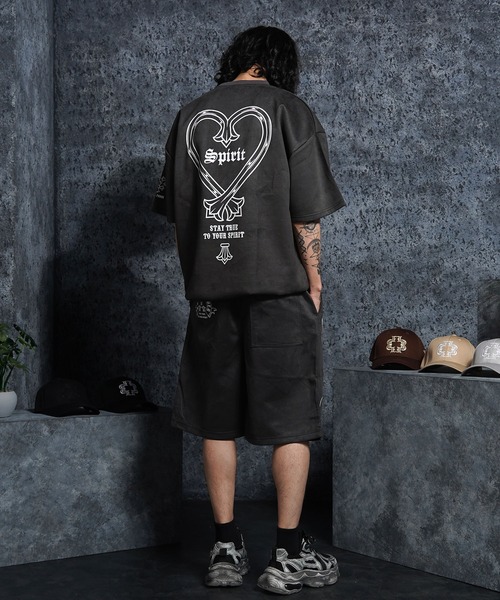 1111clothing(ワンフォークロージング)の「【セットアップ可能】ブラッシュポンチ ショートパンツ / Brush Punch Shorts(その他パンツ・メンズ・アイボリー/ライトグレー/チャコールグレー・L/M)」の22枚目の写真