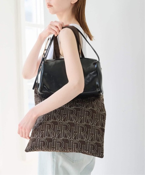 U by SPICK&SPAN(ユーバイスピックアンドスパン)の「UBY トートバッグ(トートバッグ・レディース・アイボリー/ブラック/イエロー/パープル/レッド/ブラウン/ホワイト・FREE)」の5枚目の写真