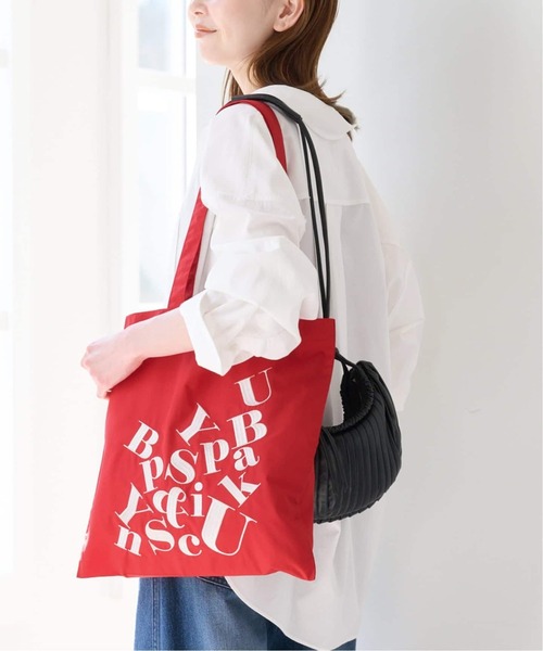 U by SPICK&SPAN(ユーバイスピックアンドスパン)の「UBY トートバッグ(トートバッグ・レディース・アイボリー/ブラック/イエロー/パープル/レッド/ブラウン/ホワイト・FREE)」の7枚目の写真