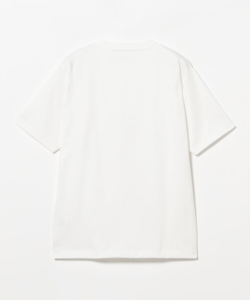 BEAMS F(ビームスエフ)の「ファーストグレードスーピマコットン ショートスリーブ クルーネック レギュラーフィット Tシャツ(Tシャツ/カットソー・メンズ・ホワイト/チャコールグレー/ブラック/ネイビー・L/M/XL/S)」の6枚目の写真