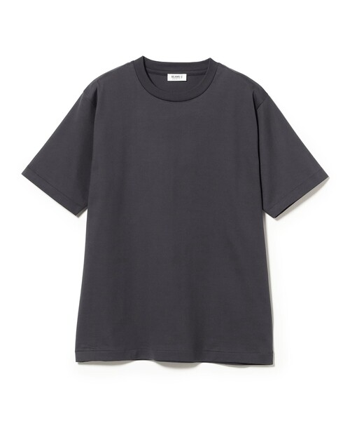 BEAMS F(ビームスエフ)の「ファーストグレードスーピマコットン ショートスリーブ クルーネック レギュラーフィット Tシャツ(Tシャツ/カットソー・メンズ・ホワイト/チャコールグレー/ブラック/ネイビー・L/M/XL/S)」の12枚目の写真