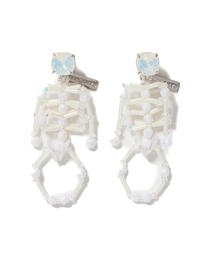 NON TOKYO（ノントーキョー）の「CRYSTAL SKELETON EARRING（イヤリング）」