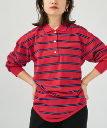 VERMEIL par iena（ヴェルメイユパーイエナ）の「TanC TOKYO タンクトウキョウ Pique ボーダーポロロンパース TC26A-008（ポロシャツ）」