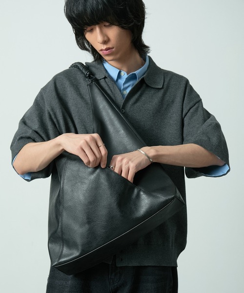 CIYOT(シヨウト)の「【CIYOT】ヴィンテージライク ブレイデッドハンドル トートバッグ(トートバッグ・メンズ・ブラウン/ブラウン系/ブラック・FREE)」の18枚目の写真
