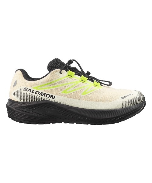 SALOMON(サロモン)の「SALOMON AERO FLOW GRVL GORE-TEX(サロモン エアロフロー グラベル ゴアテックス)(スニーカー・メンズ・ベージュ系・30cm/28cm/27.5cm/27cm/26.5cm/26cm/25.5cm)」の1枚目の写真