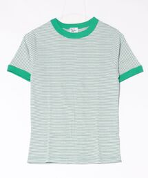 MILLER | Robert P. Miller / パネルリブ C/N 半袖2 / 849C(Tシャツ/カットソー)