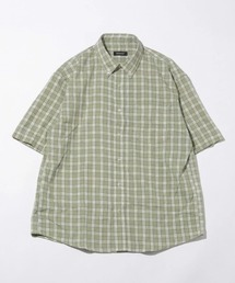 LYLE&SCOTT（ライルアンドスコット）の「2026SS Lyle&Scott/ライルアンドスコット レーヨン混 チェック ボタンダウン半袖シャツ（シャツ/ブラウス）」