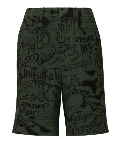 Onitsuka Tiger(オニツカタイガー)の「PRINTED SHORTS / プリンティッドショーツ(その他パンツ・メンズ・カーキ/ベージュ・L/M/XL)」の2枚目の写真