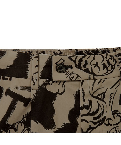 Onitsuka Tiger(オニツカタイガー)の「PRINTED SHORTS / プリンティッドショーツ(その他パンツ・メンズ・カーキ/ベージュ・L/M/XL/S)」の5枚目の写真