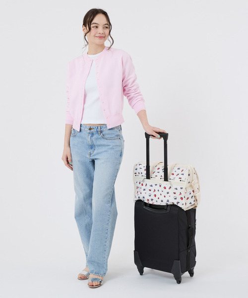 LeSportsac（レスポートサック）の「DELUXE MED WEEKENDER ベリーメロウ（ボストンバッグ・レディース・ホワイト・FREE）」の4枚目の写真