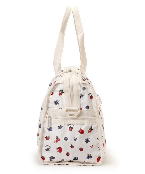 LeSportsac（レスポートサック）の「DELUXE MED WEEKENDER ベリーメロウ（ボストンバッグ・レディース・ホワイト・FREE）」の6枚目の写真