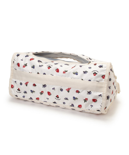 LeSportsac（レスポートサック）の「DELUXE MED WEEKENDER ベリーメロウ（ボストンバッグ・レディース・ホワイト・FREE）」の9枚目の写真