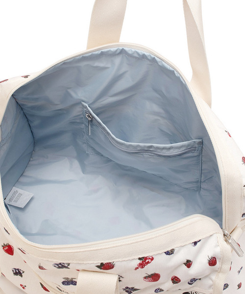 LeSportsac（レスポートサック）の「DELUXE MED WEEKENDER ベリーメロウ（ボストンバッグ・レディース・ホワイト・FREE）」の10枚目の写真