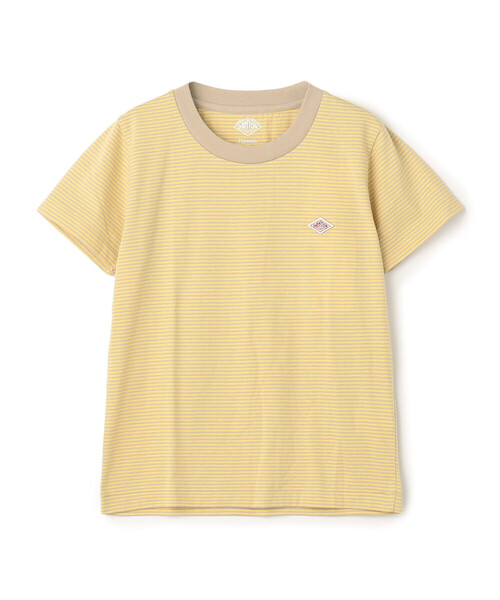 DANTON(ダントン)の「Kids' Short Sleeve Inner T-shirt Stripe(Tシャツ/カットソー・キッズ・レッド系その他/イエロー系その他/ブルー系その他/ブルー系その他5・125/105/135/115)」の4枚目の写真