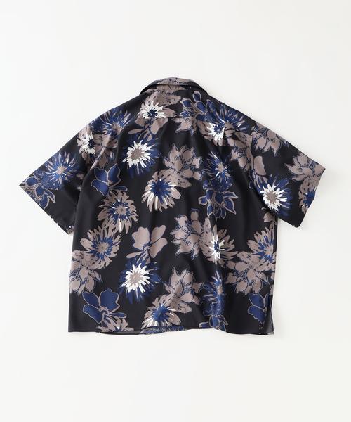 EDIFICE(エディフィス)の「Spun-Lone Flower OP SH(シャツ/ブラウス・メンズ・ブラウン/ブラック・LARGE/MEDIUM)」の8枚目の写真