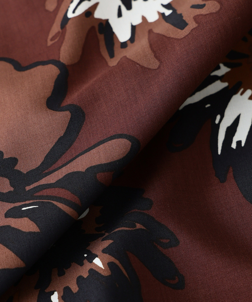 EDIFICE(エディフィス)の「Spun-Lone Flower OP SH(シャツ/ブラウス・メンズ・ブラウン/ブラック・LARGE/MEDIUM)」の11枚目の写真