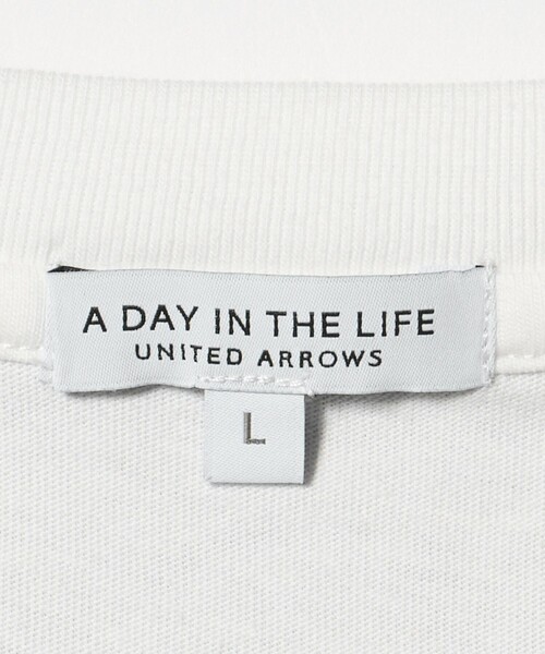 A DAY IN THE LIFE UNITED ARROWS(アデイインザライフユナイテッドアローズ)の「メランジ スラブ カノコ キーネックカットソー-吸水速乾-<A DAY IN THE LIFE>(Tシャツ/カットソー・メンズ・ライトピンク/ライトブルー/グレー系/ネイビー・M/S/L/XL)」の14枚目の写真