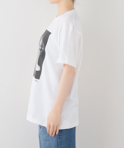 OUTDOOR PRODUCTS（アウトドアプロダクツ）の「GRS MarilynMonroe Tshirts（Tシャツ/カットソー・レディース・ホワイト・FREE）」の2枚目の写真