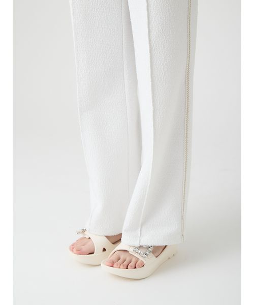 CELFORD(セルフォード)の「【UVカット】カットツイードロングパンツ(その他パンツ・レディース・マルチ/ピンク/オフホワイト・F)」の12枚目の写真