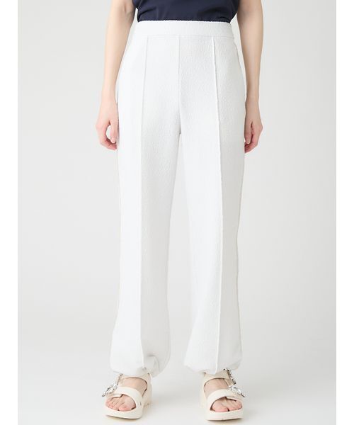 CELFORD(セルフォード)の「【UVカット】カットツイードロングパンツ(その他パンツ・レディース・マルチ/ピンク/オフホワイト・F)」の9枚目の写真