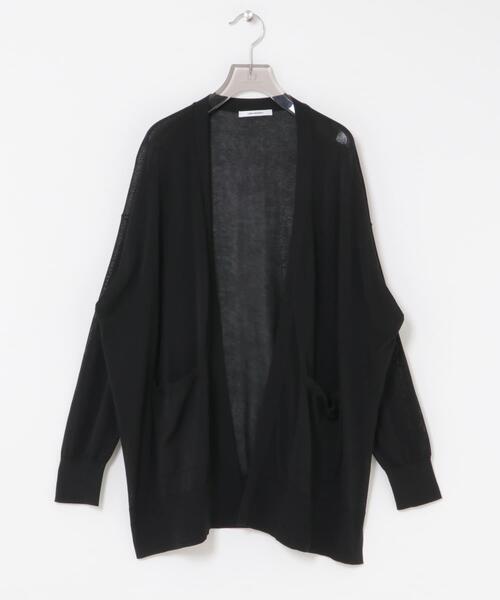 URBAN RESEARCH（アーバンリサーチ）の「UVカット加工ガウンカーディガン（カーディガン/ボレロ・レディース・ブラック/ベージュ・FREE）」の10枚目の写真