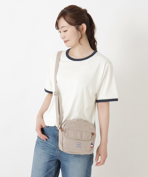 one'sterrace(ワンズテラス)の「JOUET ジョエット トリコネームショルダー(ショルダーバッグ・レディース・ブラック系8/グレー系4/アイボリー系8・99)」の14枚目の写真