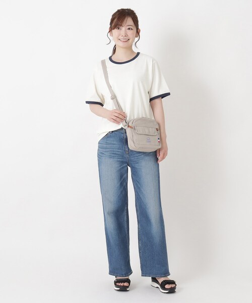one'sterrace(ワンズテラス)の「JOUET ジョエット トリコネームショルダー(ショルダーバッグ・レディース・ブラック系8/グレー系4/アイボリー系8・99)」の15枚目の写真