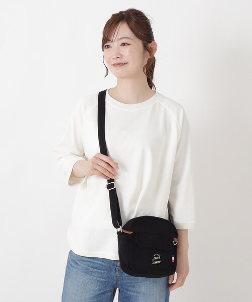 one'sterrace(ワンズテラス)の「JOUET ジョエット トリコネームショルダー(ショルダーバッグ・レディース・ブラック系8/グレー系4/アイボリー系8・99)」の16枚目の写真