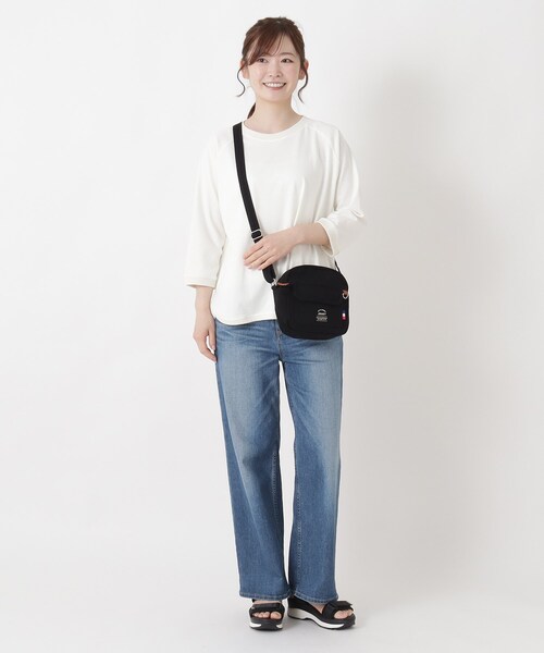 one'sterrace(ワンズテラス)の「JOUET ジョエット トリコネームショルダー(ショルダーバッグ・レディース・ブラック系8/グレー系4/アイボリー系8・99)」の17枚目の写真