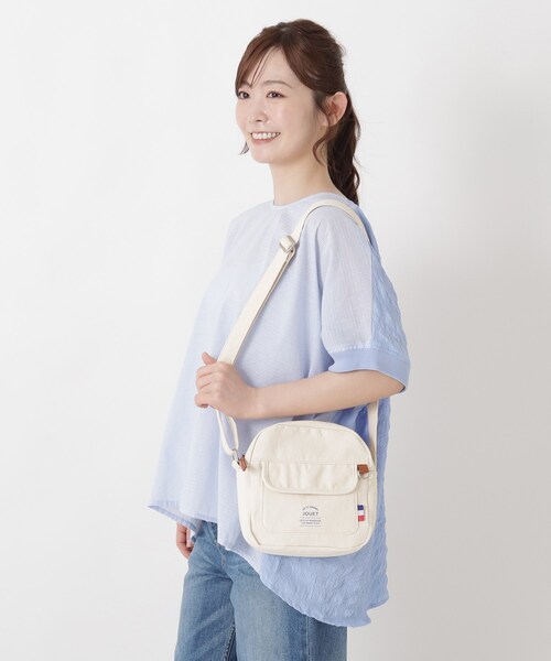 one'sterrace(ワンズテラス)の「JOUET ジョエット トリコネームショルダー(ショルダーバッグ・レディース・ブラック系8/グレー系4/アイボリー系8・99)」の18枚目の写真