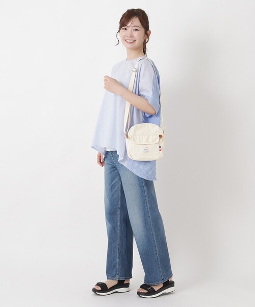 one'sterrace(ワンズテラス)の「JOUET ジョエット トリコネームショルダー(ショルダーバッグ・レディース・ブラック系8/グレー系4/アイボリー系8・99)」の19枚目の写真
