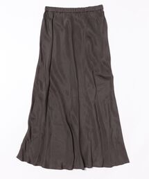 CUPRO MAXI FLARE SKIRT