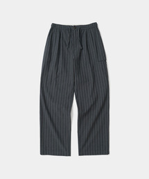 UNIFORM BRIDGE（ユニフォームブリッジ）の「stripe easy pants charcoal（その他パンツ）」