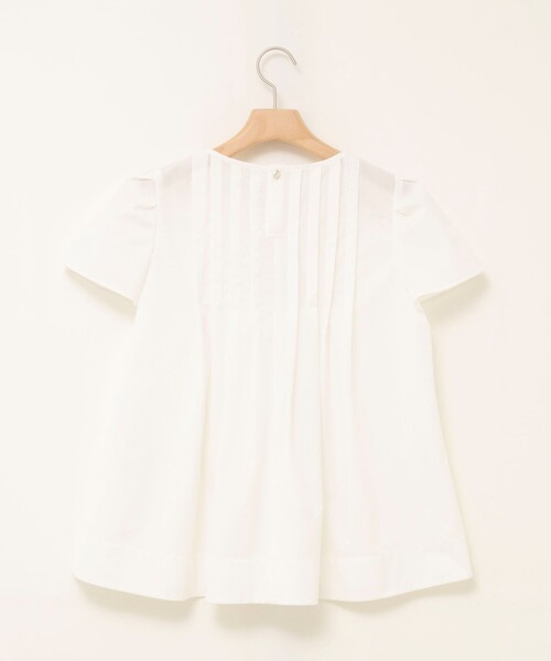 NOLLEY’S(ノーリーズ)の「《撥水/セットアップ対応》ウォッシャブルアクティブストレッチタックブラウス(シャツ/ブラウス・レディース・ベビーピンク/オフホワイト/ネイビー・38)」の12枚目の写真