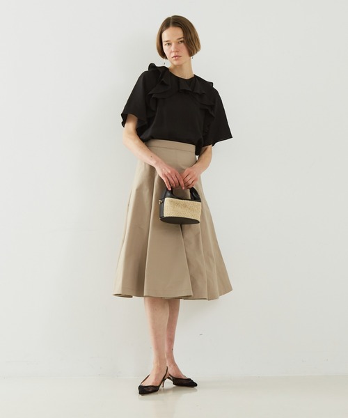 DESIGNWORKS(デザインワークス)の「ラッフルブラウス(シャツ/ブラウス・レディース・イエロー・38)」の13枚目の写真