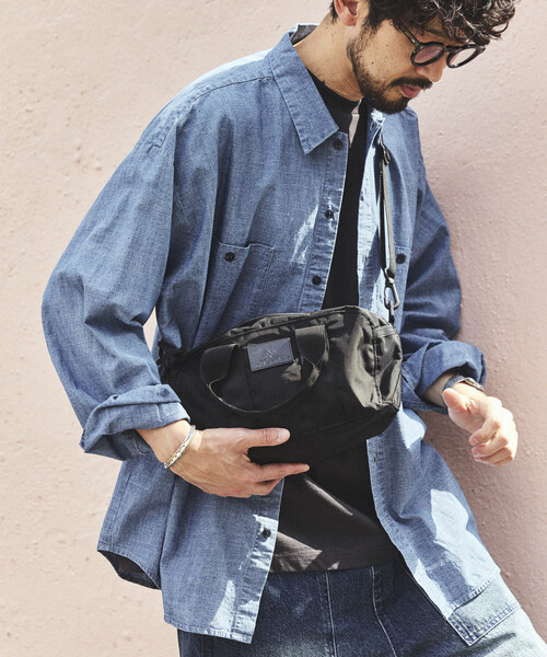 FREAK'S STORE（フリークスストア）の「GREGORY × FREAK'S STORE/グレゴリー 別注 PONYBAG LEATHER PATCH/別注 ポニーバッグ レザーパッチ（ショルダーバッグ・レディース・ブラック/ベージュ・ONE SIZE）」の16枚目の写真