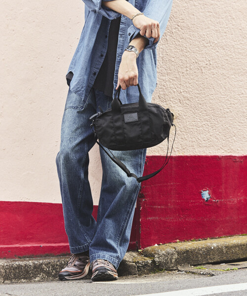 FREAK'S STORE（フリークスストア）の「GREGORY × FREAK'S STORE/グレゴリー 別注 PONYBAG LEATHER PATCH/別注 ポニーバッグ レザーパッチ（ショルダーバッグ・レディース・ブラック/ベージュ・ONE SIZE）」の19枚目の写真