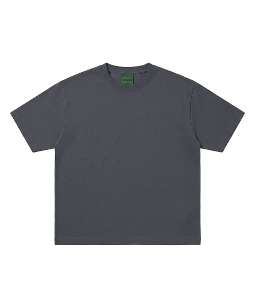 DWSE(ディーダブリューエスイー)の「エッセンシャルオーバーサイズ半袖Tシャツ_5カラー(Tシャツ/カットソー・メンズ・グレー/ブラック/ネイビー/チャコール/ホワイト・SMALL/MEDIUM/LARGE/X-LARGE)」の17枚目の写真
