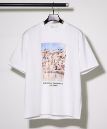 ABAHOUSE GRAY | 【WATERCOLOR PAINTING】 グラフィックTシャツ(Tシャツ/カットソー)