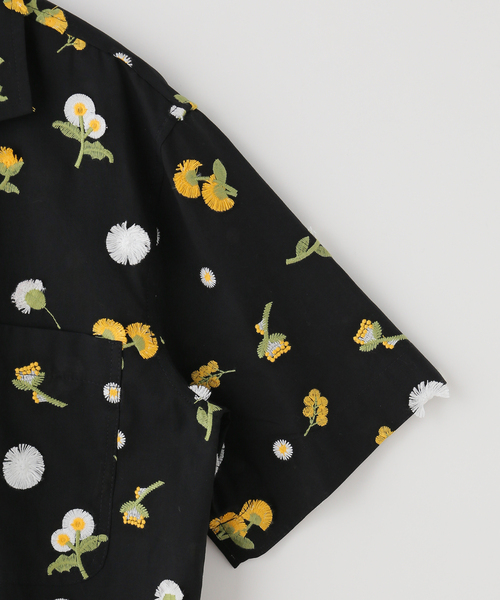 epingler（エピングラー）の「【EPINGLER / エピンガー】EMBROIDERED SHIRT（シャツ/ブラウス・レディース・ブラック・SMALL）」の3枚目の写真