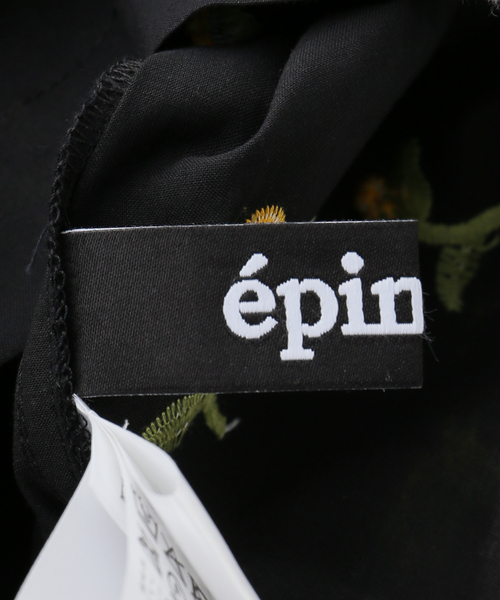 epingler（エピングラー）の「【EPINGLER / エピンガー】EMBROIDERED SHIRT（シャツ/ブラウス・レディース・ブラック・SMALL）」の5枚目の写真