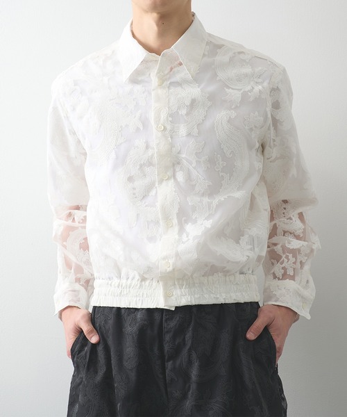 TAAKK(ターク)の「【TAAKK】Regular Shirt(シャツ/ブラウス・メンズ・ブラック/グリーン/ホワイト・3/2)」の2枚目の写真