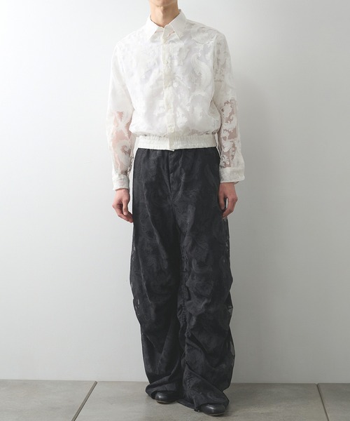 TAAKK(ターク)の「【TAAKK】Regular Shirt(シャツ/ブラウス・メンズ・ブラック/グリーン/ホワイト・3/2)」の4枚目の写真