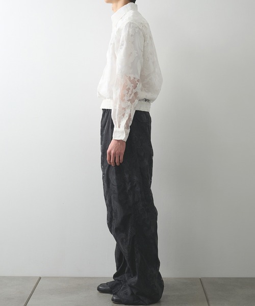 TAAKK(ターク)の「【TAAKK】Regular Shirt(シャツ/ブラウス・メンズ・ブラック/グリーン/ホワイト・3/2)」の5枚目の写真