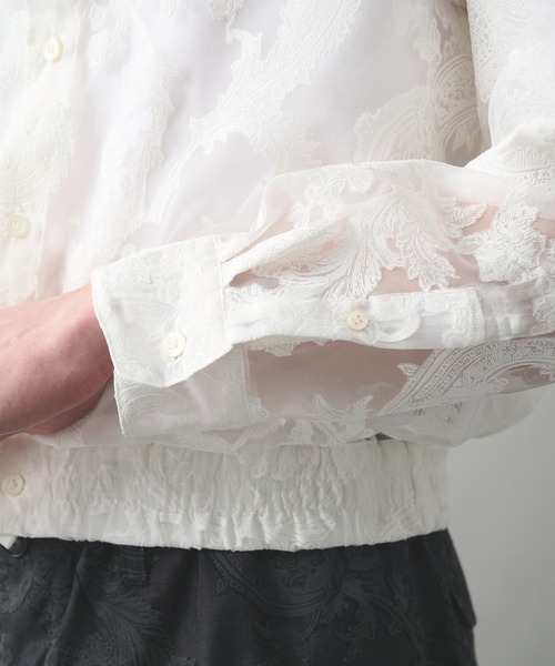 TAAKK(ターク)の「【TAAKK】Regular Shirt(シャツ/ブラウス・メンズ・ブラック/グリーン/ホワイト・3/2)」の7枚目の写真