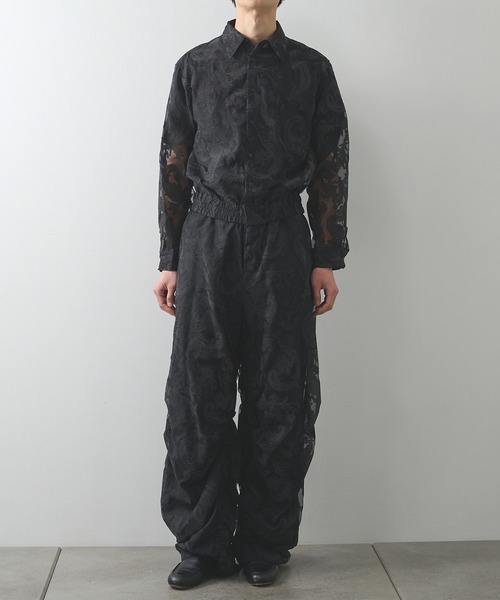 TAAKK(ターク)の「【TAAKK】Regular Shirt(シャツ/ブラウス・メンズ・ブラック/グリーン/ホワイト・3/2)」の11枚目の写真
