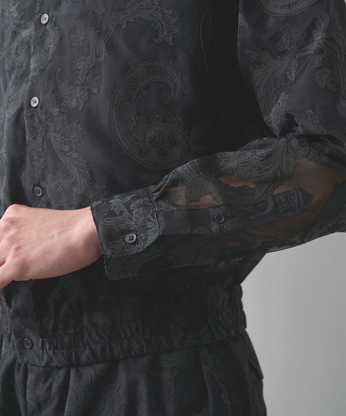 TAAKK(ターク)の「【TAAKK】Regular Shirt(シャツ/ブラウス・メンズ・ブラック/グリーン/ホワイト・3/2)」の14枚目の写真