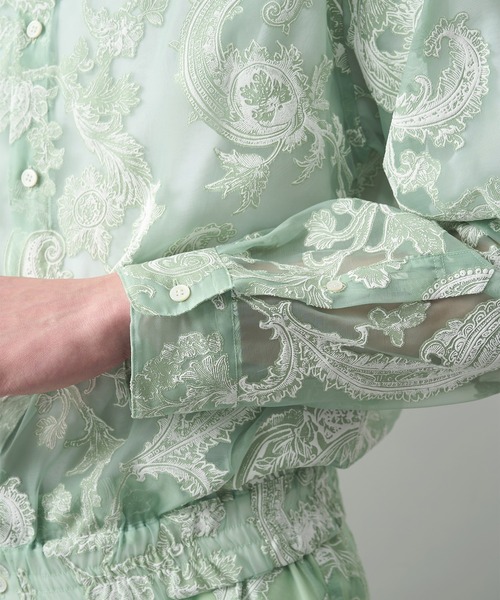 TAAKK(ターク)の「【TAAKK】Regular Shirt(シャツ/ブラウス・メンズ・ブラック/グリーン/ホワイト・3/2)」の20枚目の写真