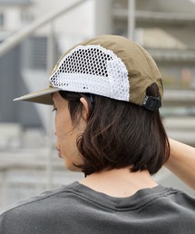 POLeR（ポーラー）の「POLeR/ポーラー SUMMER MESH 5P CAP 配色ロゴ ジェットキャップ メンズ 2026年春夏（キャップ）」