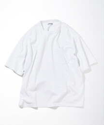 CAHLUMN/カウラム Silk Cotton Long Sleeve T-Shirt/シルク コットン